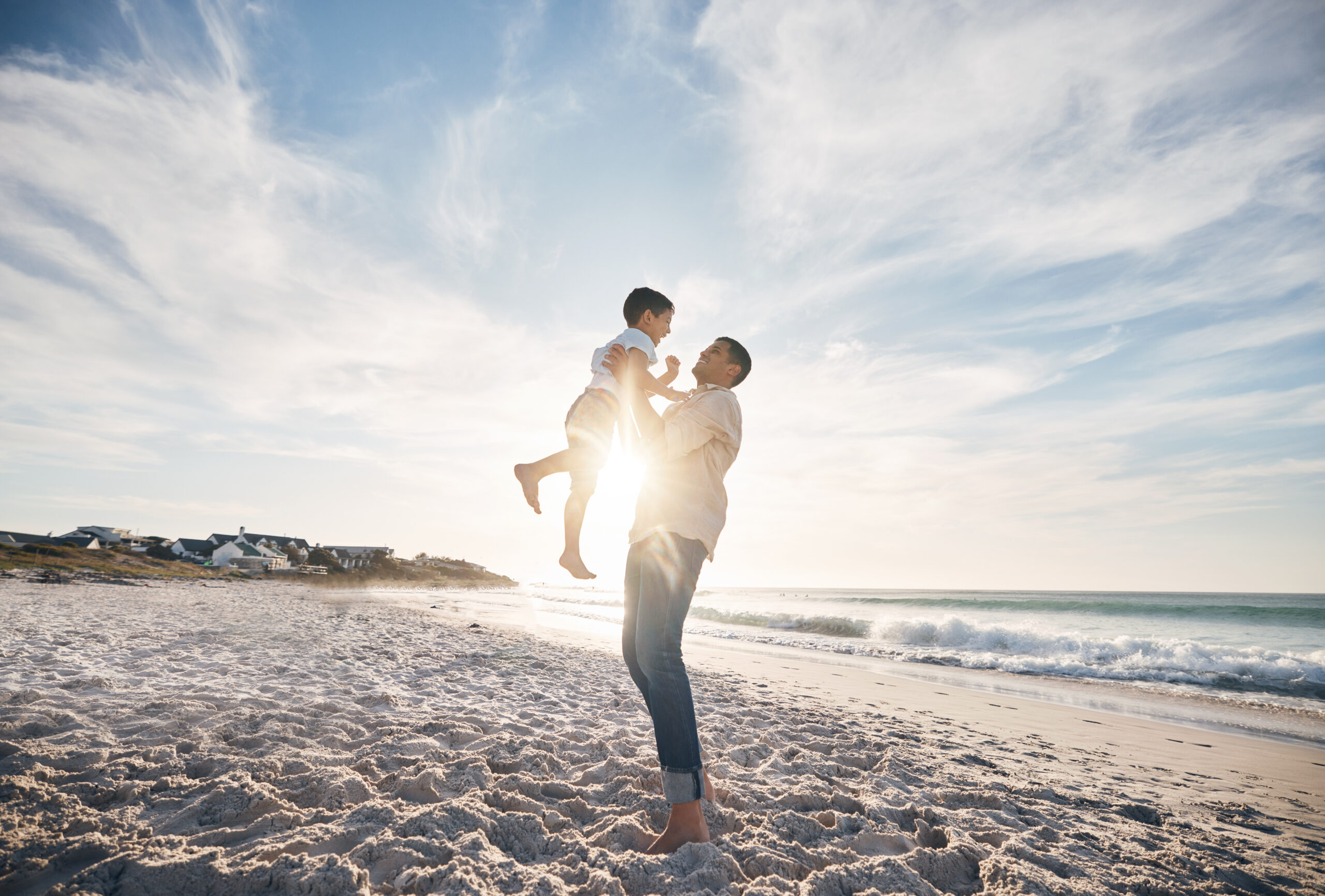 Reencontro com esposa e filhos