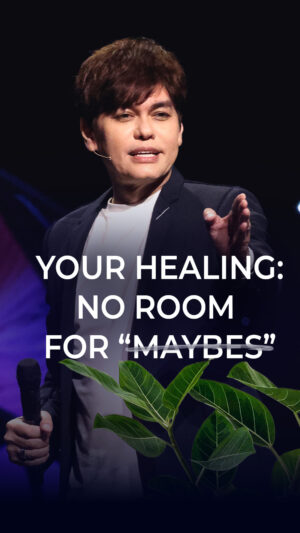 [ZH] Your Healing: No Room For “Maybes”